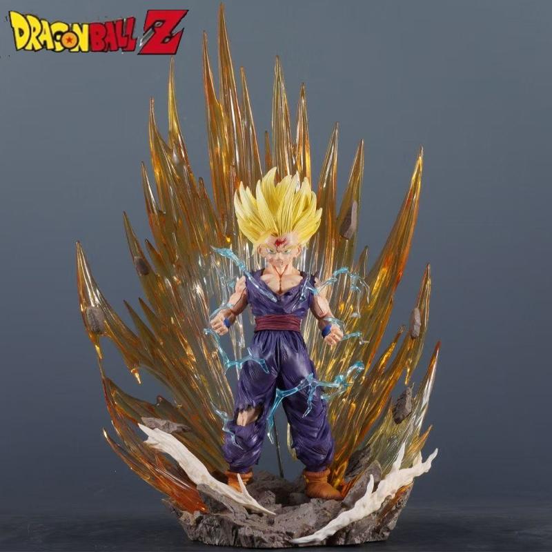 

38cm/14.96in Anime Dragon Ball Figure Super Saiyan 2 Son Gohan Action Figures Pvc Statue Collection Model Toys Gifts