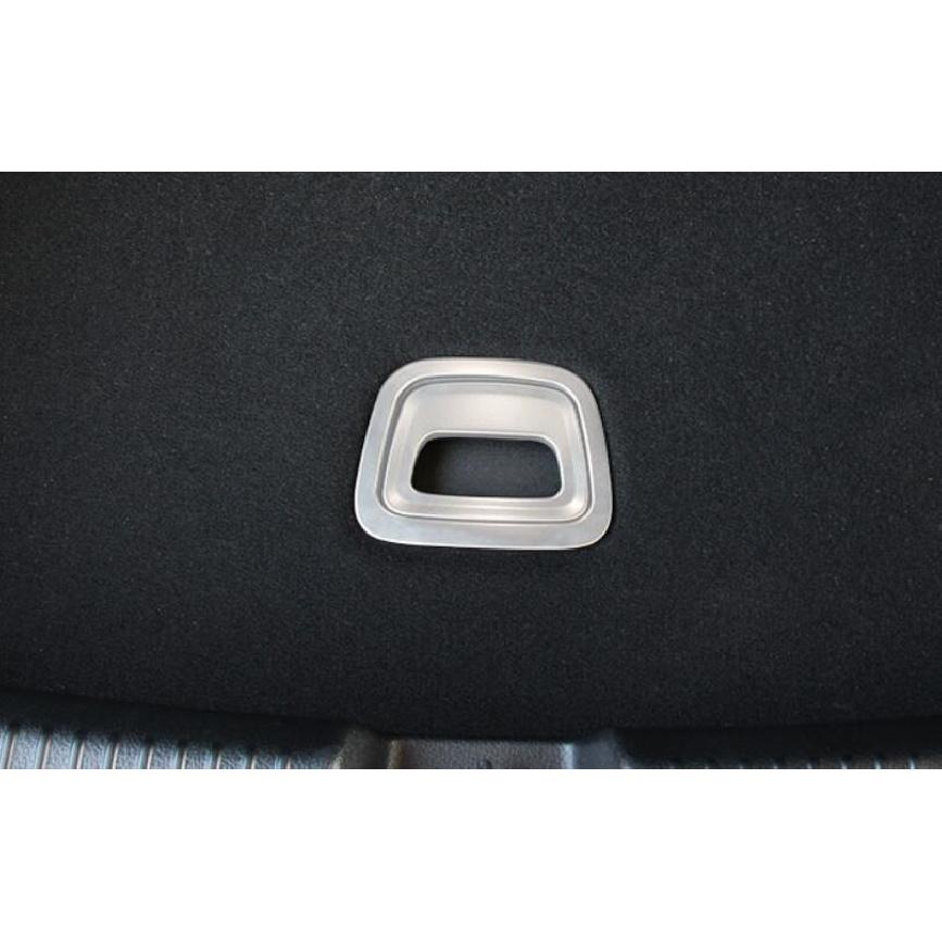 For Benz C-Class W206 2022-24 Silver Steel Tailgate Trunk Handle Cover Decorate