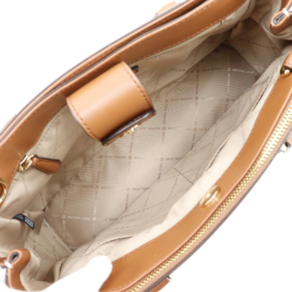 Michael Kors 2WAYShoulder Handbag 35T9GAKS3B off white PVC Women Used