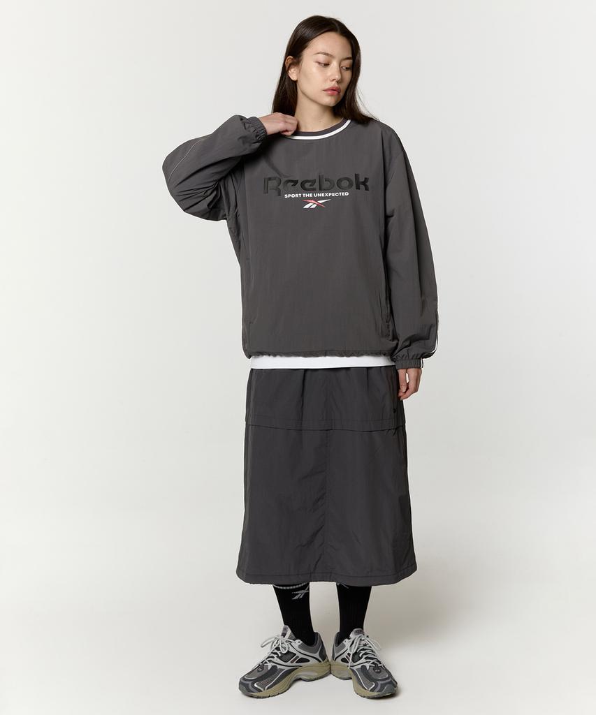 REEBOK Parachute Padded Skirt (W) - Charcoal
