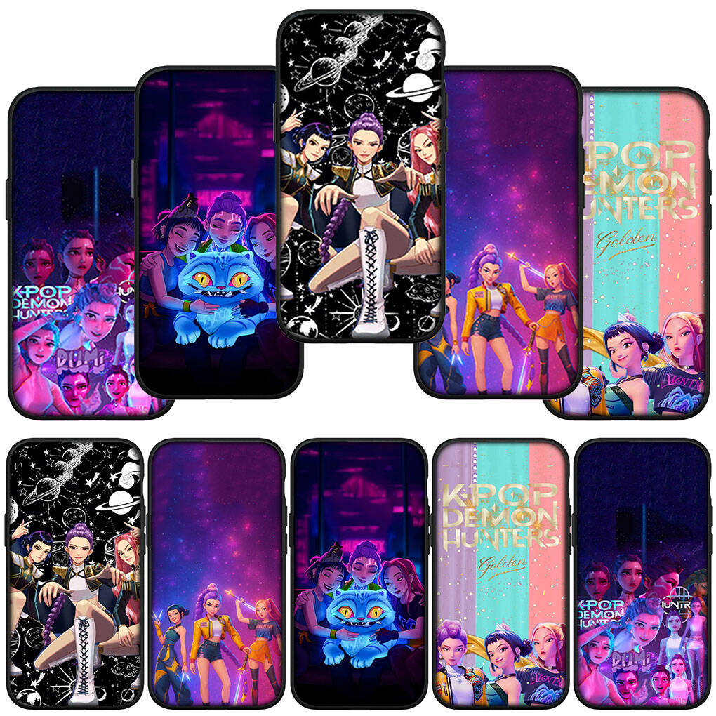 Capa de Celular para iPhone 17 16 15 Xiaomi Poco F8 F7 X7 X6 M8 C85 C75 C71 Redmi Note 14 13 11 12 Pro Max A4 14C 13C 15C Zoey KPop Demon Mira Rumi Hunter X
