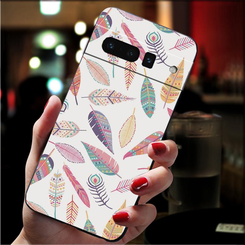 Phone Case For Google Pixel 10 Pro XL 9 Pro XL 9A 8 7 6 Pro Pixel 8A 7A 6A Pixel 8 7 6 5 Feather