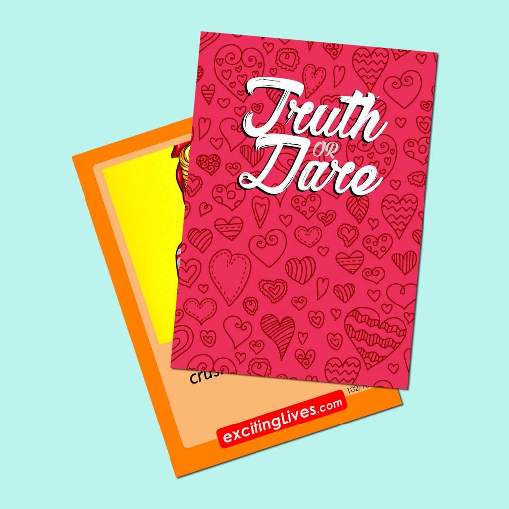 Truth Or Dare 100 Questions Fun Party Game for Adults or Naughty Gift for Couples