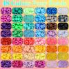 Bead Plastic Collection Kids Crafting Colorful Letters Tools Handmade Learning