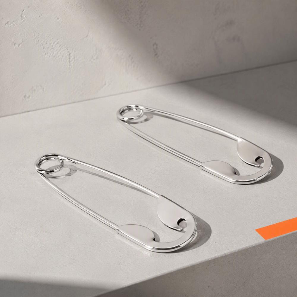 5pcs Heavy Duty Giant Safety Pins Fashion Jumbo Safety Pins Funny Extra Large Pins  For Laundry
