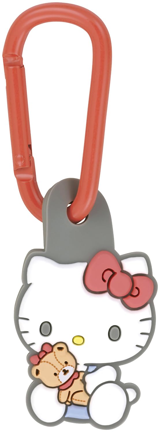 Skater Rubber Mascot Carabiner with Sanrio Hello Kitty Plush Toy (Girl) ZELK1-A