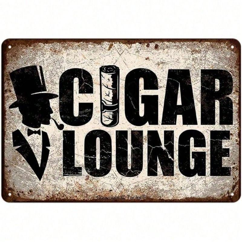 

Vintage Metal Poster Wall Art for Bar Garage Decor