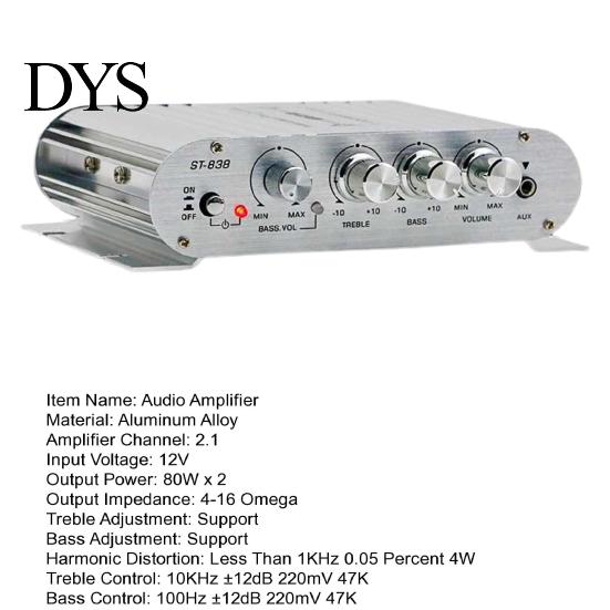 Audio Speaker Amplifier Car Bluetooth-compatible Sound Adjustable Universal TV High Compatibility Module Power Board