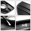 2 ST Främre Stötfångargrill Dimljus Lampkåpor Trim 8R0807681A 8R0807682A Passar Q5 2009-2012