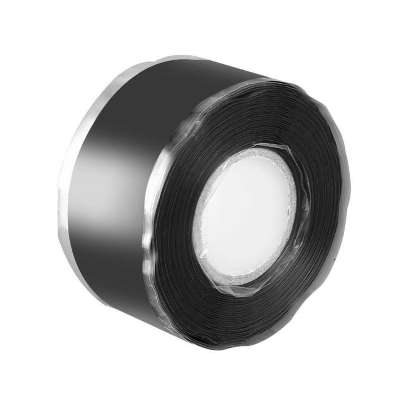 25mm x 150cm Seal Self Fusing Silicone Hose Repair Tape Heavy Duty Leak Proof Rubber Hose Tape Weatherproof For Pipeline Repair