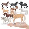 Realistic Pvc Wild Animal Horse Model For Childrens Educational Playroom Decor
