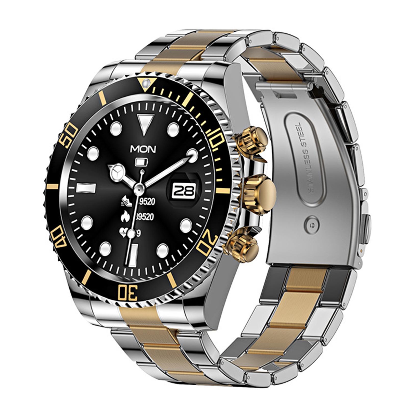 

Green Water Ghost Smart Watch AW12 Bluetooth Call IP68 Waterproof Sport Clock Fitness Bracelet Men Smartwatch For Android IOS Black Gold