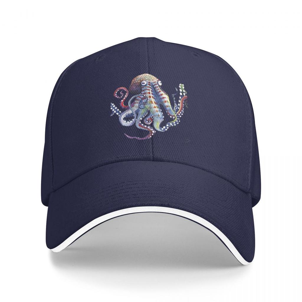 Unisex Baseball Hats Octopus Outdoor Streetwear Summer Sports Baseball Caps Hip Hop Cap Casquette Polychromatic Hats