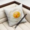 For Throw Pillow Case Sham 45X45Cm 35X35Cm Square Bedroom Seals Fruit Cute Seal Sea Meme Pillowcase Cushion Cover