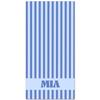 Personalized Striped Beach Towel Custom Name/Logo Oversized Microfiber Towel Summer Party Gift for Beach Swimming Bath Sports