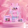 3 Peças/conjunto Mochila Fofa Estampada de Anime Kpop Bolsa de Viagem de Grande Capacidade para Adolescente Menina Menino Mochila Escolar Presente para Criança Rucksack