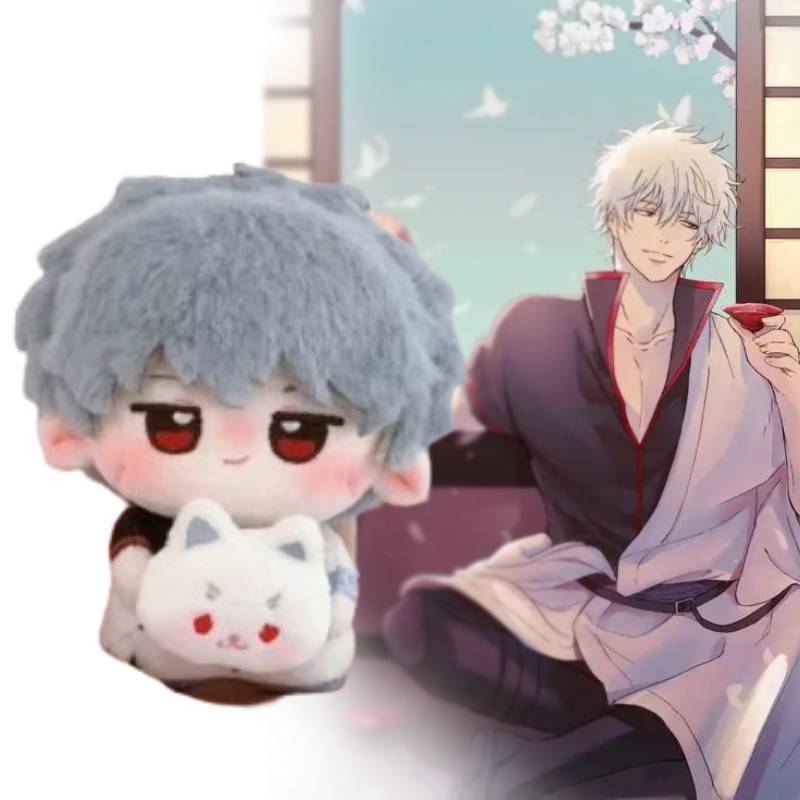 Gintama Plush Doll With Cotton Filling For Collectors And Kids