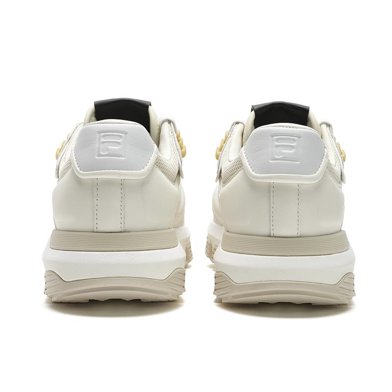 New FILA Fashion Low Top Casual Shoes Women's White Gray F12W443112FMW