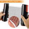 Filet de tennis de table, filet de ping-pong, filet de ping-pong extensible, filet de rechange pour tous les types de tables de 154