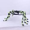 Pet Spider Costume Halloween Furry Giant Simulation Spider Apparel for Cats Small Medium Dogs Pet Halloween Party Cosplay Dress Up Accessory