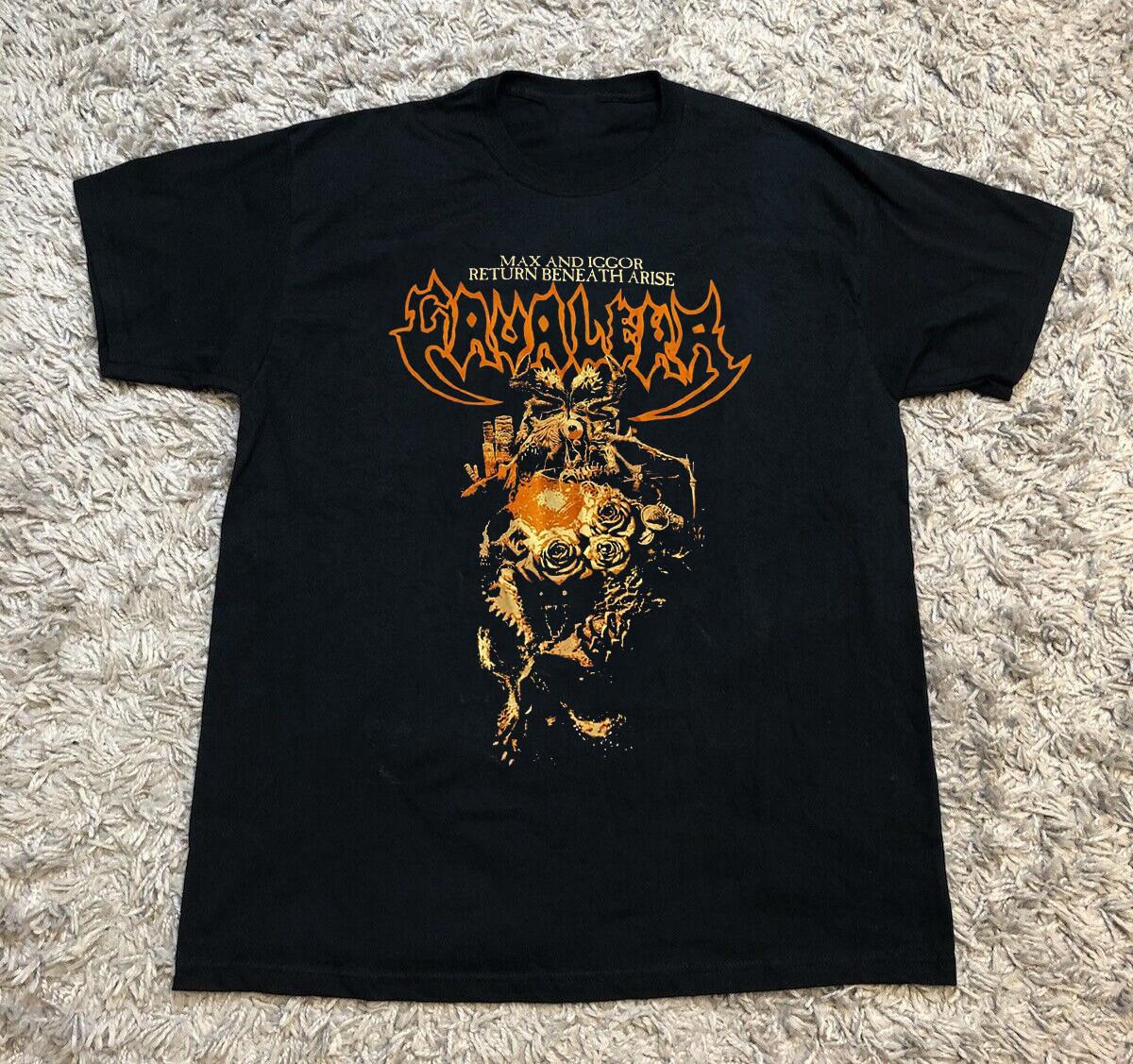 Collection Cavalera Conspiracy Tour Band T Shirt Black All Size S