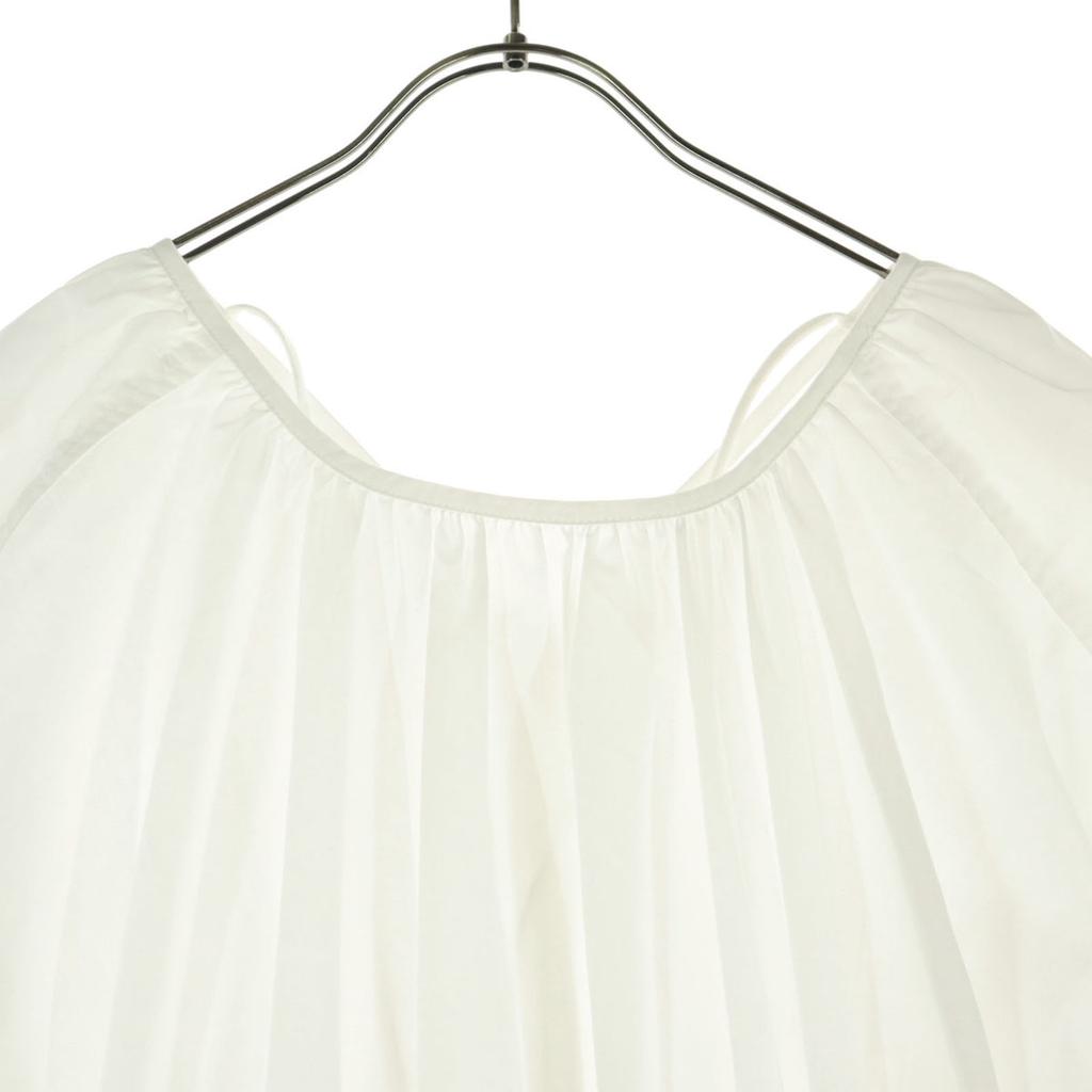 Beauty products BASEMENT Short sleeve Oblong Neck Long dress white Women Used