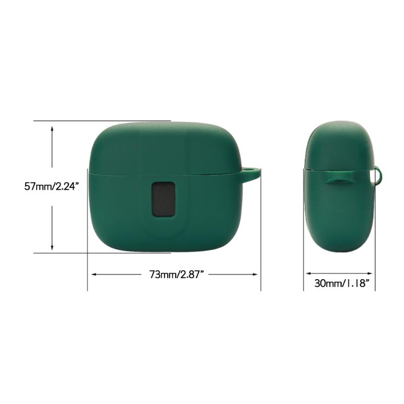 Stoßfeste Silikon-Ohrhörerhülle Schutzhüllen für TAGRY X08 Kabellose Kopfhörer Waschbare Silikonhülle Zubehör
