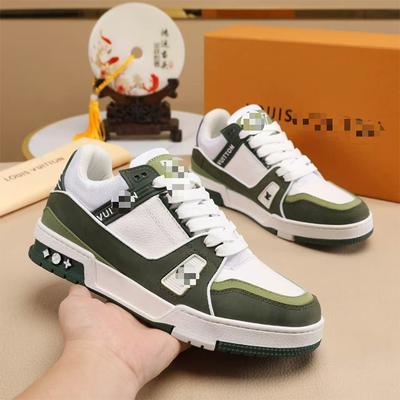 Freizeitschuhe Herren dicke Sohle atmungsaktiv kleine weiße Schuhe Frühling und Herbst neu niedrig geschnitten High-End verschleißfest Boardingschuhe