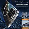 For iPhone 13 Pro Max Magnetic Case Dazzling Shockproof Ultra Slim PC Phone Back Cover