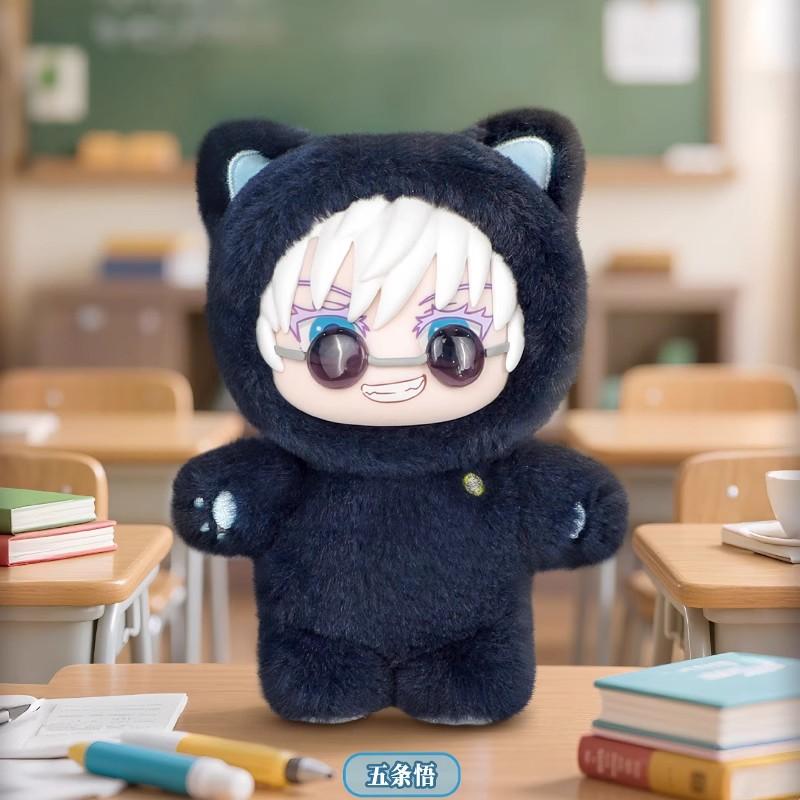 Original Jujutsu Kaisen 2 Cat Ear Plushie Series Blind Box Mystery Box Anime Figure Room Decoration Collection Kids Custom Gift
