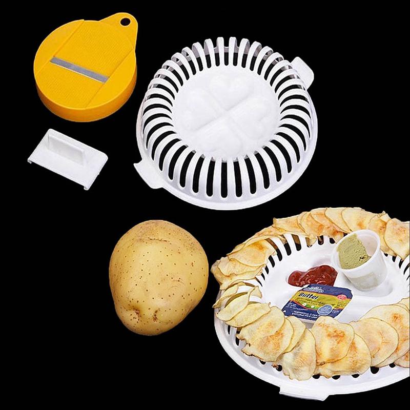 Diy Baking Microwave Baked Potato Chip Maker