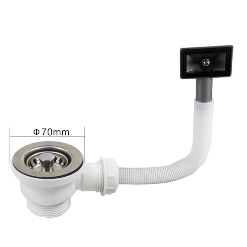 Sturdy Odor Resistant Rotating Drain Adapter Suitable for Various Installations Household Use Bathroom Accessory