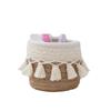 Nordic Minimalist Tassel Cotton Rope Storage Basket, Indoor Creative Small Pen Holder