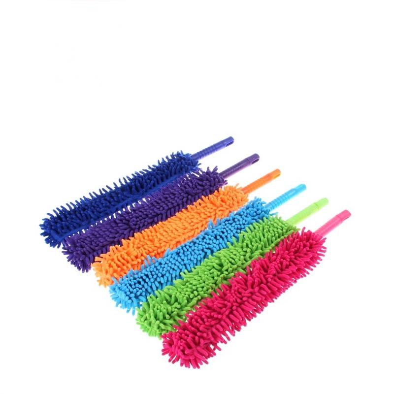 Bendable Microfibre Duster Cleaning Home Car Cleaner Dust Handle Dust Mites Portable Dusting Brush Herramientas De Limpieza