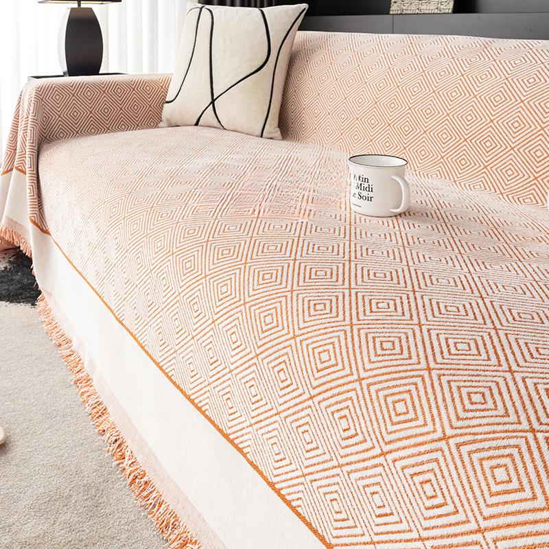 Prosop de canapea din șenilă Patru sezoane Husă de canapea all-inclusive Husă de praf Canapea de living O piesă Pânză de acoperire mare