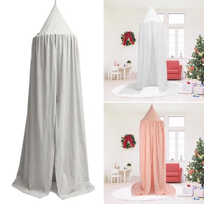 Kids Baby Bed Canopy Bedcover Mosquito Curtain Princess Dome Ball Cotton Tents