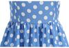 Retro Hepburn Style Polka Dot Wide Hem Dress
