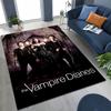 Dywan Damon Salvatore z Pamiętników Wampirów do Sypialni Salonu Sofy Domu Mata Dekoracyjna Pod Drzwi, Duża Antypoślizgowa Mata Podłogowa dla Dzieci do Zabawy