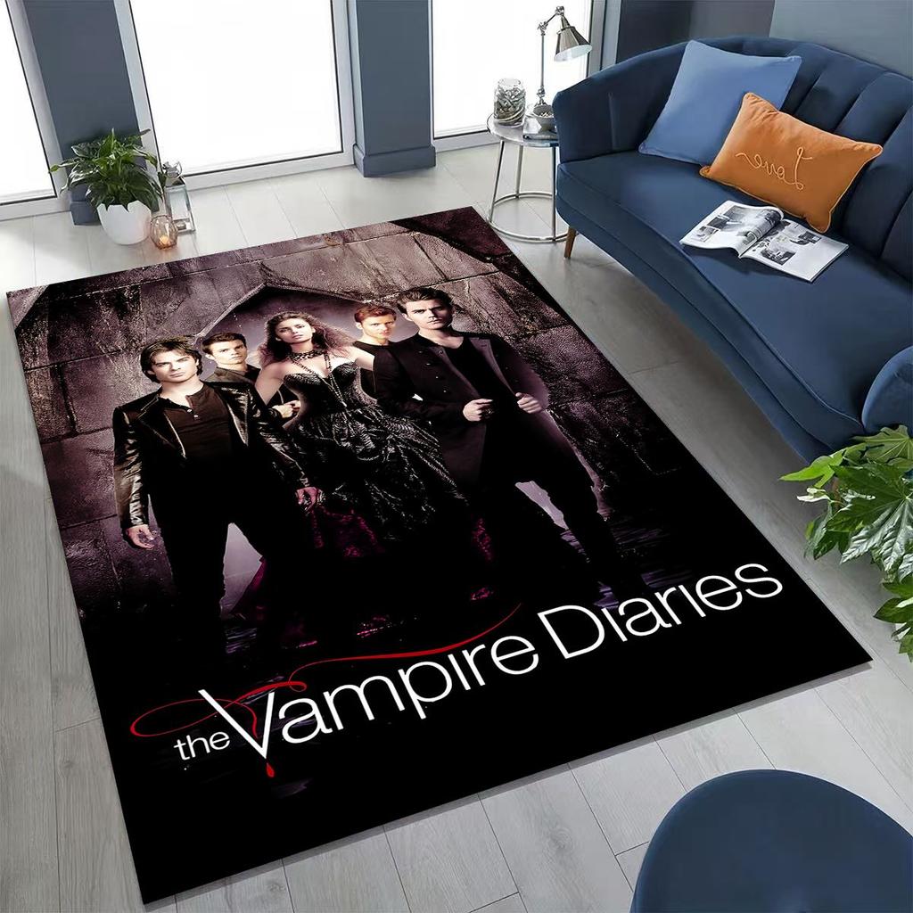 Dywan Damon Salvatore z Pamiętników Wampirów do Sypialni Salonu Sofy Domu Mata Dekoracyjna Pod Drzwi, Duża Antypoślizgowa Mata Podłogowa dla Dzieci do Zabawy