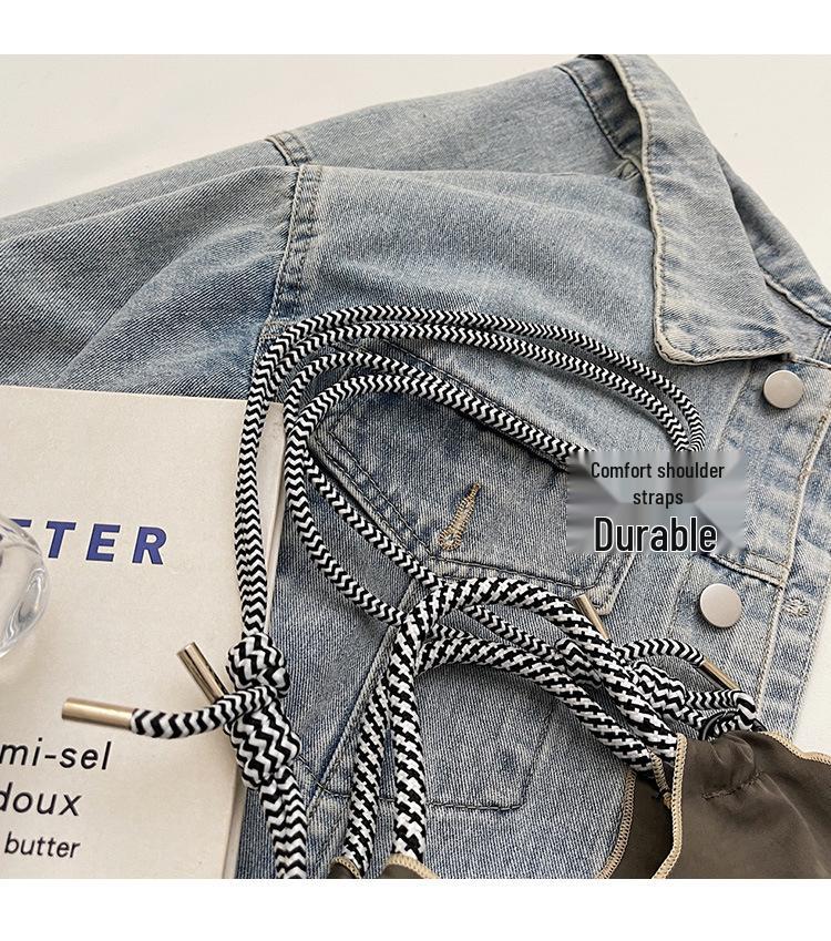 Women's Casual Winter Crossbody Bag - Large Capacity, Fresh & Simple Design for Everyday Use