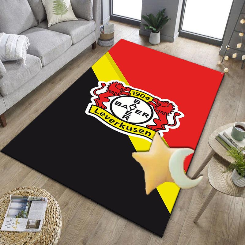 Fußballverein Wappen Löwe Büro Teppich Stuhlmatte, Spielteppich, Geeignet für Eingangsbereich, Schlafzimmer, Wohnzimmer, Schreibtisch, Weihnachtsgeschenk