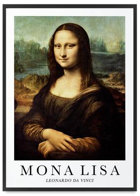 Poster In Frame Mona Lisa Da Vinci