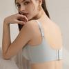 Tea Fiber Push-up Wire-free Maternity Bra Thin Front-opening Nursing Bra