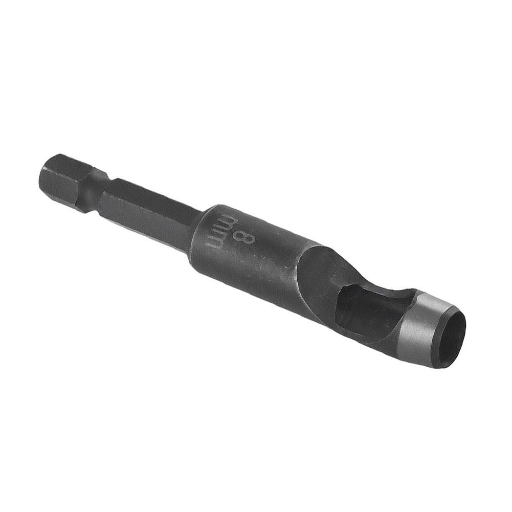 1pc 71mm Leather Hole Punch Hex Shank Adapter For Electric Drill Hollow Punch Leather/ Belt Punching Accessories