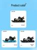 Summer 2026 Boys' Non-Slip Velcro Beach Sandals - Soft Sole, Lightweight for Kids