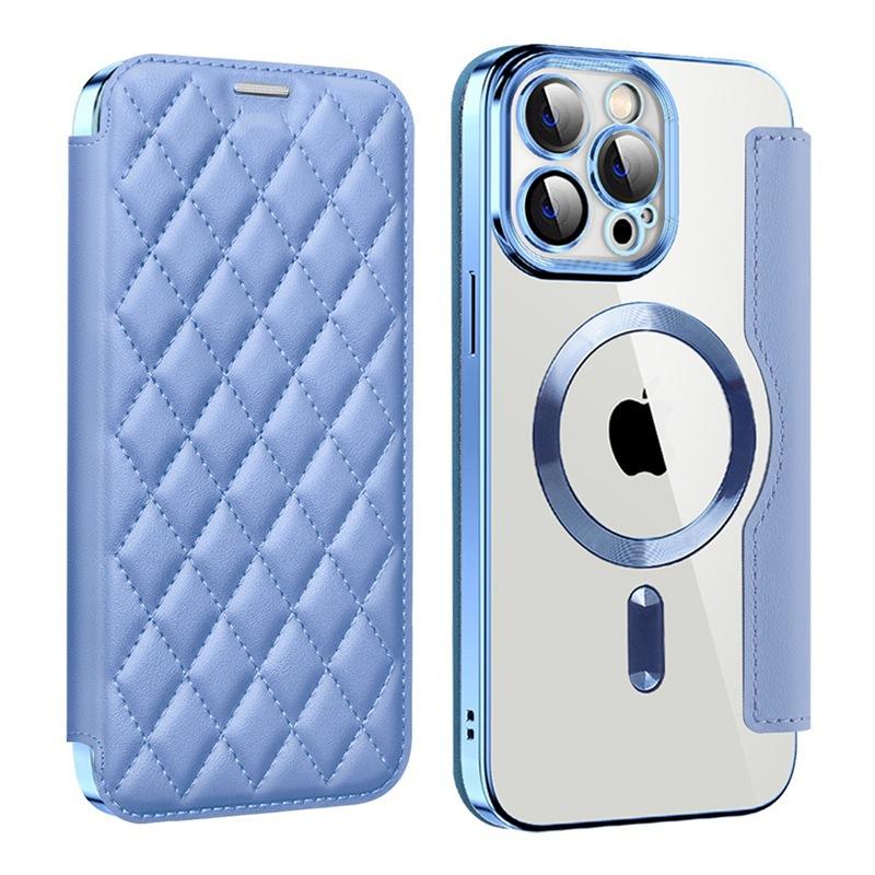 Applicable To IPhone16Pro Yadun Xiaoxiangfeng Magnetic Snap Case Apple 16E Diamond Full Foreskin Case
