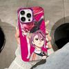 Dandadan Aira Shiratori Phone Case for iPhone 17 16 15 14 13 12 11 X XR XS 8 7 Air Pro Max Plus Purple Translucent Cover