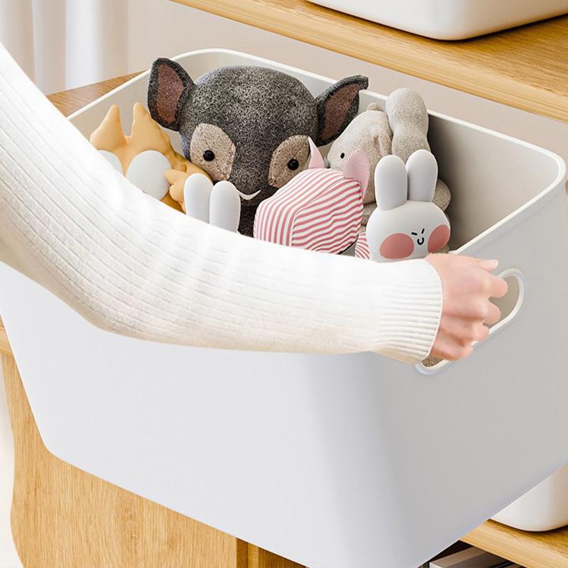 Plastic Storage Box Desktop Storage Box Bathroom, Kitchen, Clothes and Miscellaneous Items Sorting Storage Box