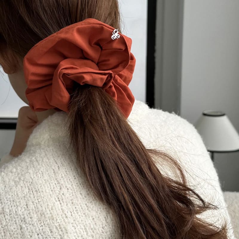 geegee rustle big scrunchie (4color)