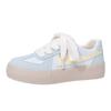 Simple Mint Green Casual Shoes Low-top One-pedal Comfortable and Comfortable Student Shoes Literary and Artistic Fan Thick Baseplate Shoes Women